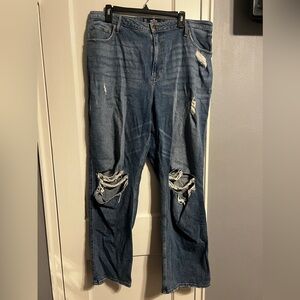 Hollister distressed jeans - size 17R